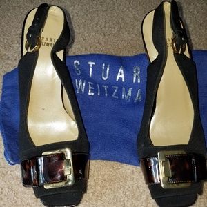 Stuart Weitzman Tortoise Shell Heel